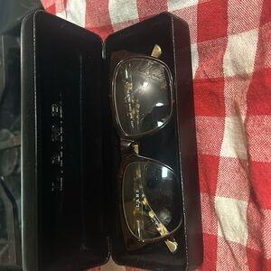Authentic LAMB eyeglasses and leather case